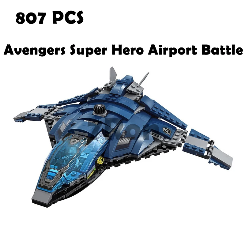 

Compatible with lego 76051 Models building toy 7123 807PCS Avengers Super Hero Airport Battle Building Blocks toys & hobbies