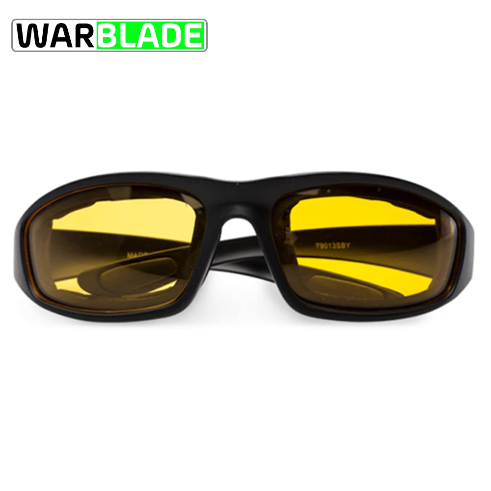 Защитные очки для мотоцикла, велосипеда, ветрозащитные пылезащитные очки для глаз, велосипедные очки, очки для спорта на открытом воздухе, очки WBL - Цвет: yellow