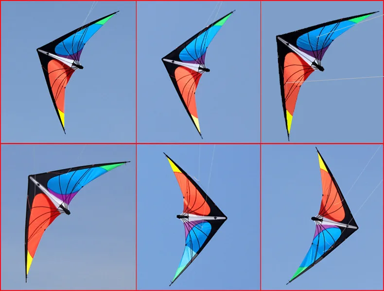 NEW LISTING 1.8m Power Professional Dual Line Stunt Kite With Handle And Line Good Flying Factory Outlet 3