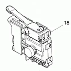 Натуральная переключатель для Makita 650706-6 DP2011 DP2010