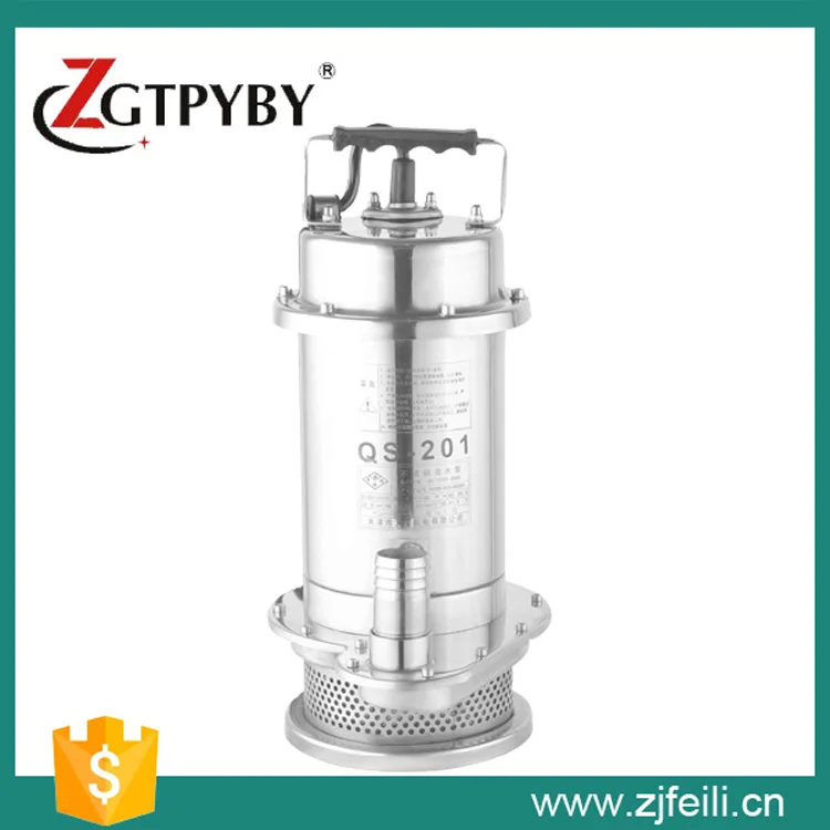 

3m3/h head 20 meter portable mini submersible pump