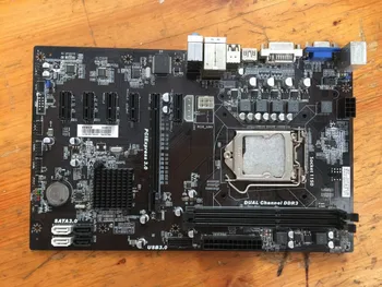 

H81P BTC motherboard 6GPU 6PCI-E motherboard LGA 1150 H81 BTC PRO TB85 mining motherboard