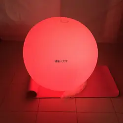 Светодиодный сценический Дисплей украшения подзаряжаемые светодиодные пляжные мяч дистанционное управление изменение цвета гигантский