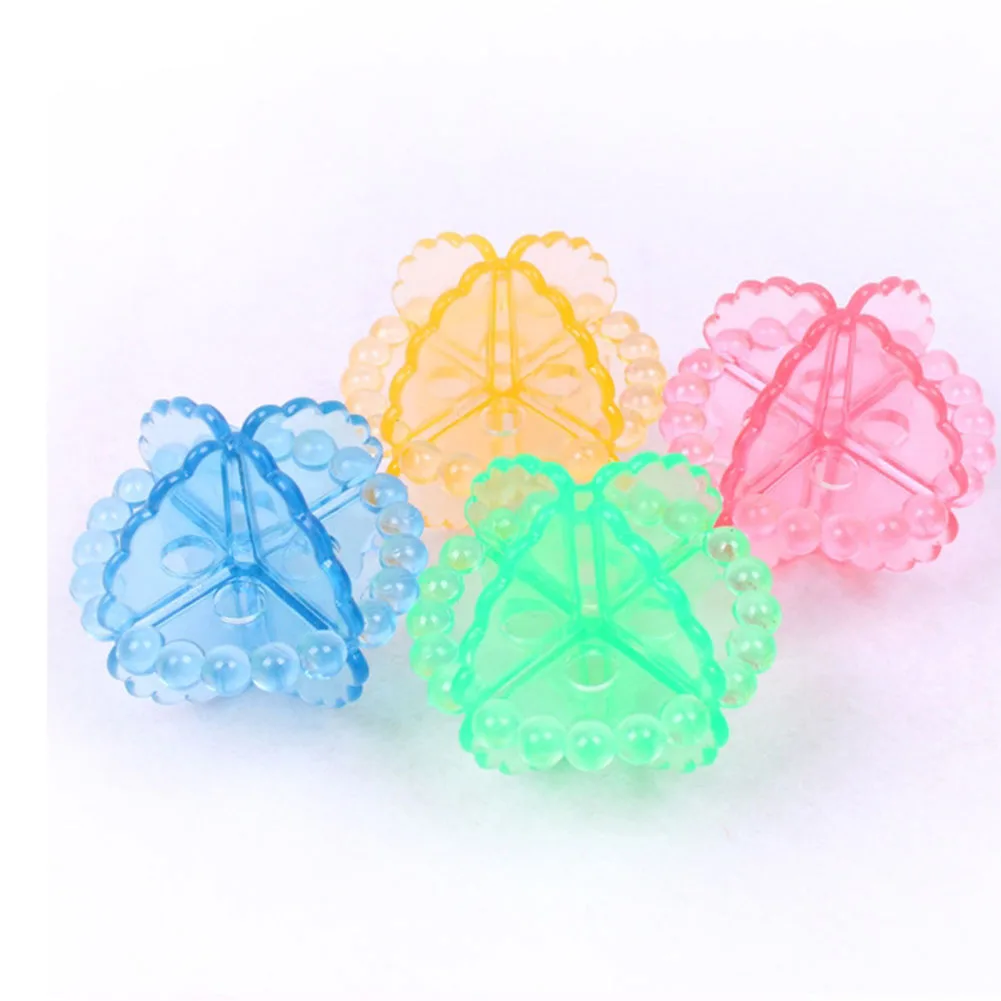 

1- 5pcs Household Magic Cleaning Clothes Ball Random color Laundry ball Wash Ball Cleaner for Washing Machine