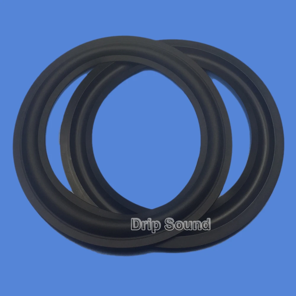 2pcs 8" inch 195mm Speaker Rubber Surround Edge Subwoofer Woofer