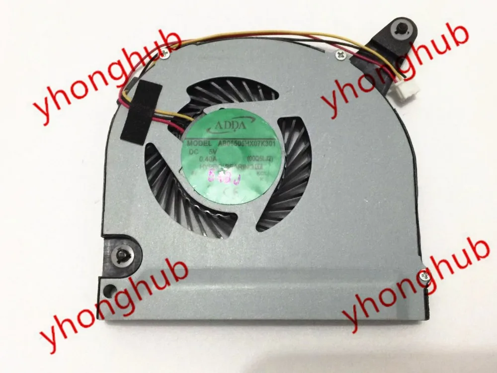 ADDA AB06505HX07K301 00Q5LJ2 DC 5V 0.4A 3 жильный Сервер вентилятор охлаждения|server fan|dc 5v fan5v dc fan |