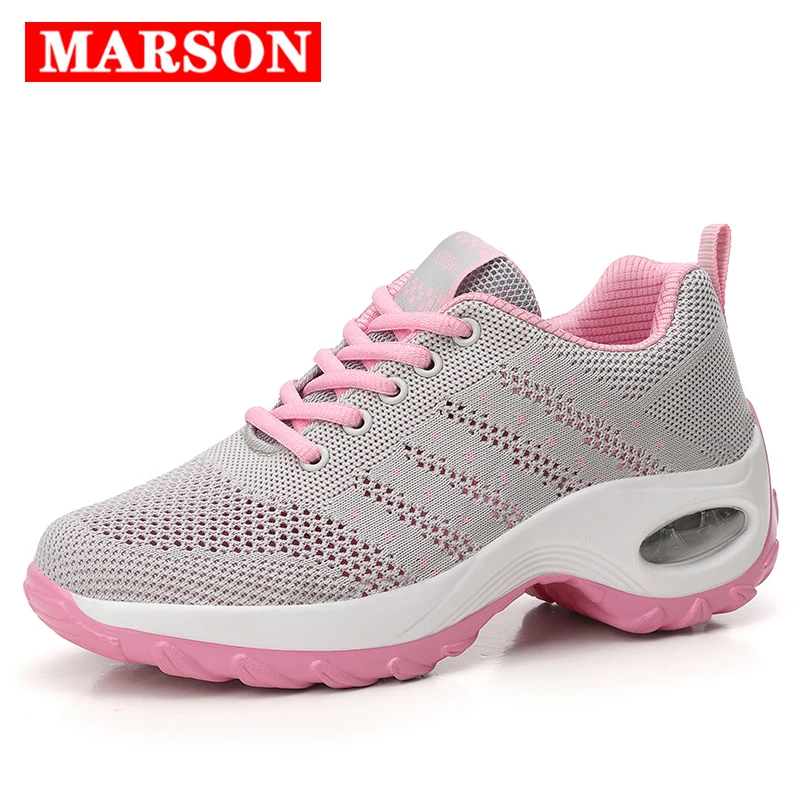 MARSON Women Sport Casual Shoes Outdoor Breathable Comfortable Ladies