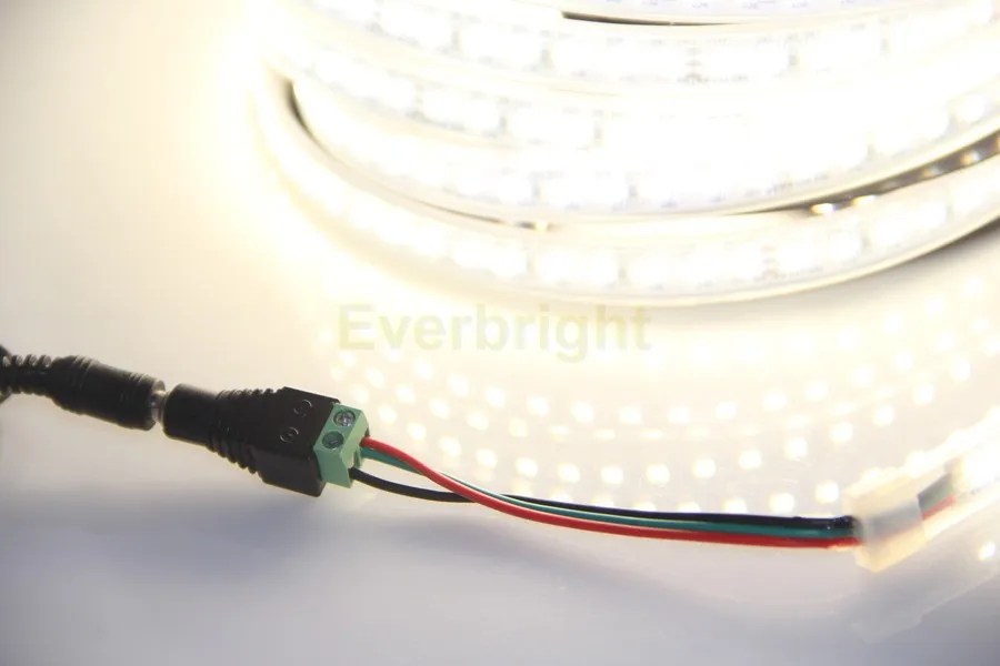 Temperatura de Cor Conduziu a Tira Metros Lote Ajustável Branca Dupla Cct 24v 5m 1080leds 3014smd cw ww Ip67 Impermeável 5 - 11 High Quality Luzes e Iluminação