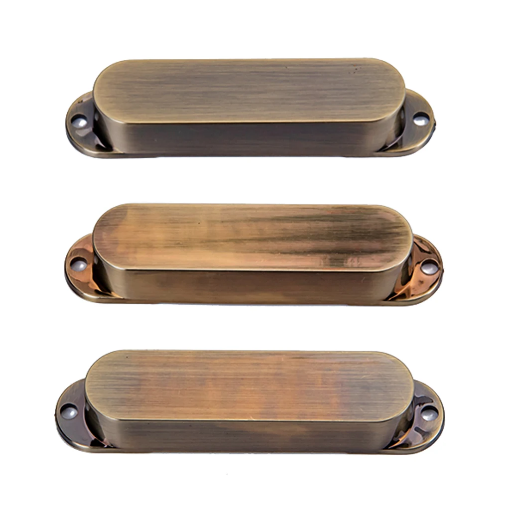 3 Pieces Electric Guitar Sealed Single Coil Pickup Cover for ST Strat Stratorcast