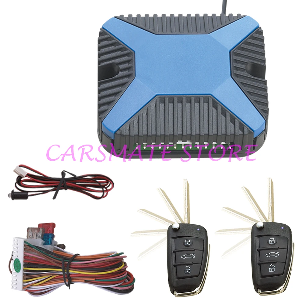 

Popular Car Remote Keyless Entry System with LED Indicator & Outside Code Learning Button Suitable for DC 12V Cars Carsmate