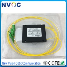 1310/1550nm двойное окно 40/60 соотношение SC/APC ABS Тип коробки 1x2 FBT Волоконно-оптический сплиттер 1*2 FBT, 100*80*10, 2,0 мм, 1 м