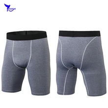 Мужские спортивные быстросохнущие Компрессионные шорты для фитнеса, эластичные короткие леггинсы для бега, спортивные колготки для бега, спортивная одежда