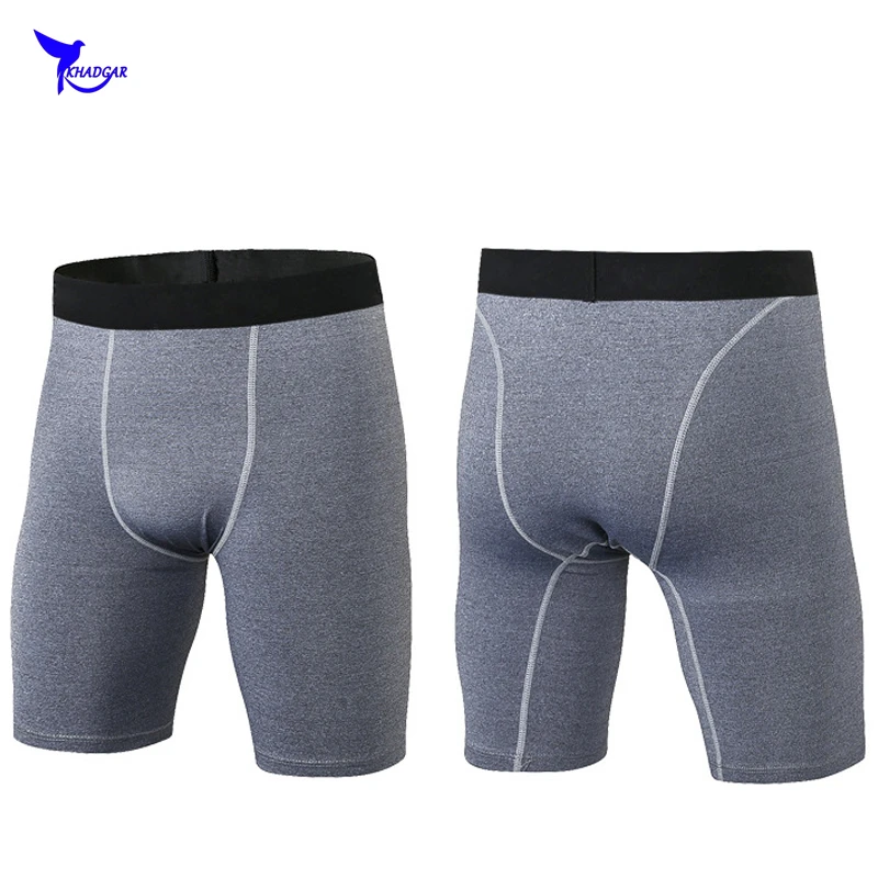 

2019 Mens Pro Gym QUICK-DRY Workout Compression Shorts Fitness Elasticity Running Short Leggings Sport Running Tights Sportswear