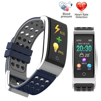 

ECG PPG Smart Bracelet Blood Pressure Measurement Fitness Tracker Women Watch Sport Bracelet Waterproof Heart Rate Monitor