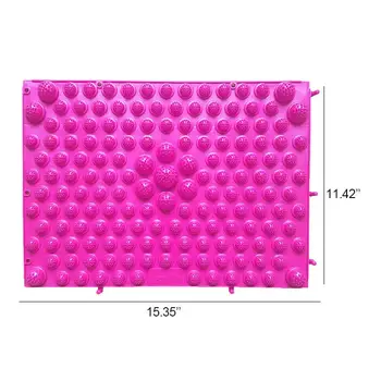 

Durable Reflexology Foot Massage Pad Toe Pressure Blood Circulation Plate Mat MSU99