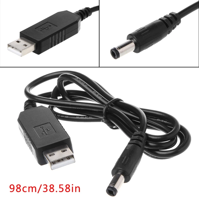 USB 5V до 8 4 V Питание кабель для велосипеда светодиодный головной светильник 18650