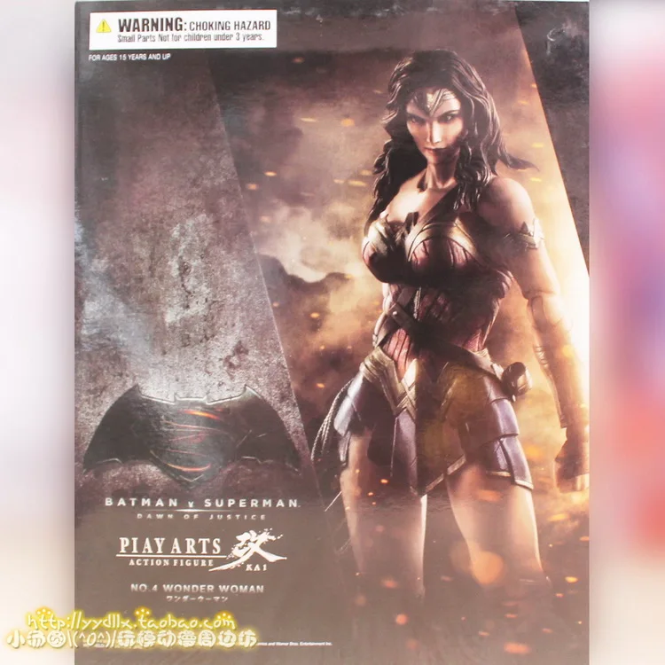 DC Comics Film Super Hero Batman VS Superman Dawn Of Justice NO.4 Wonder Woman Play Arts Kai Action