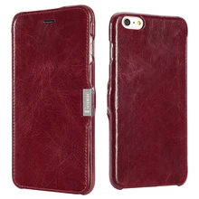 Benuo Fashion Genuine Leather Case Cover For iPhone 6s 6 Folio Flip Magnetic Closure Card Holder For iPhone 6s 6 Leather Case