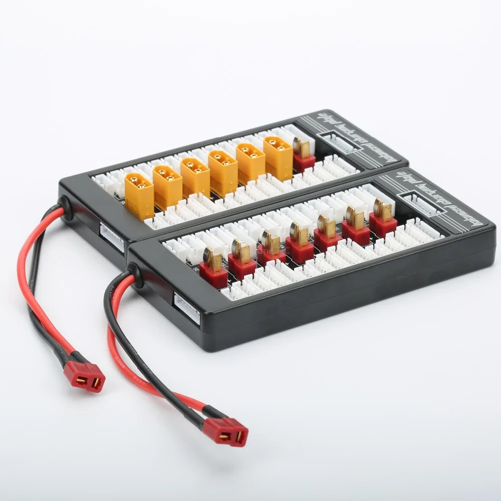 

New Style Parallel Charging Board Balance T Plug Lipo 2-6S XT60 Battery Charger