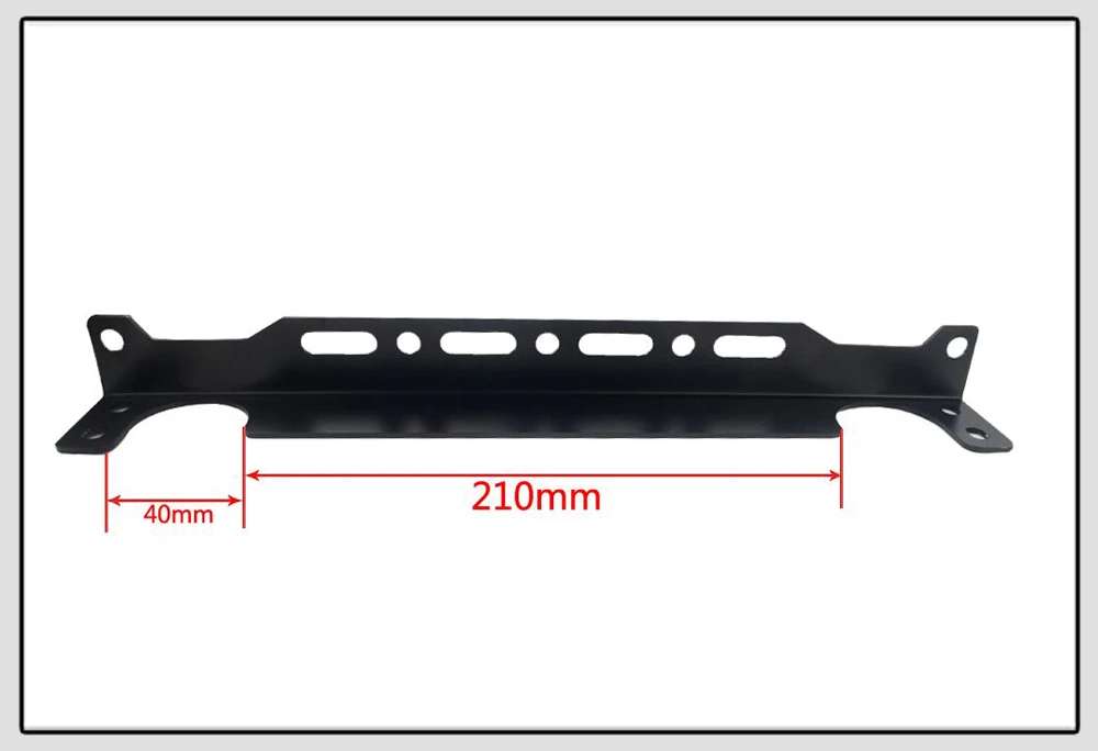 WLR- универсальный монтажный кронштейн для масляного охладителя двигателя британского типа, Комплект алюминиевых WLR-OCB01 толщиной 2 мм