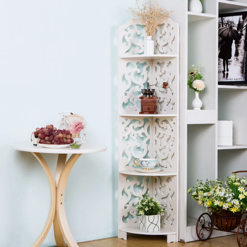 4 Tier Waterproof Wood Book Shelf Shoes Rack Shelves Holder Storage