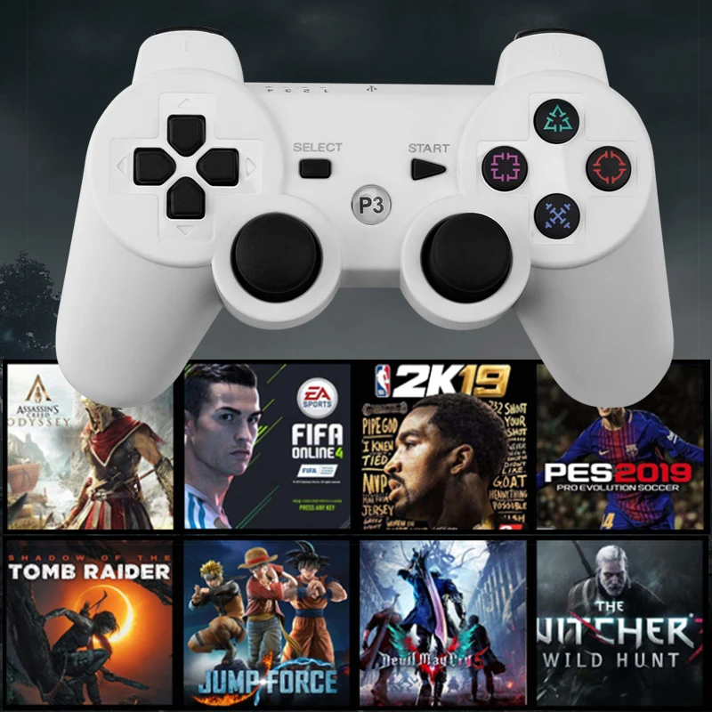 Беспроводной Bluetooth геймпад для PS3 контроллер Playstation 3 dualshock игровой джойстик
