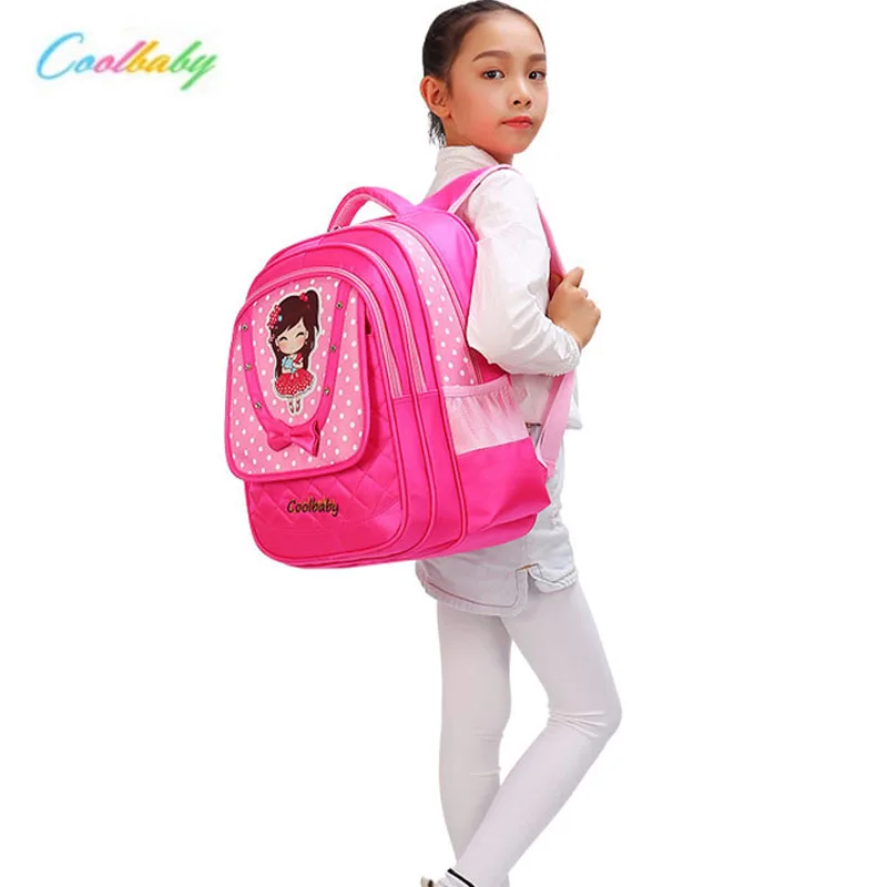 

Coolbaby New School Bags for Girls Brand School Backpack Student Shoulder Bag Fashion Wholesale Kids Backpacks