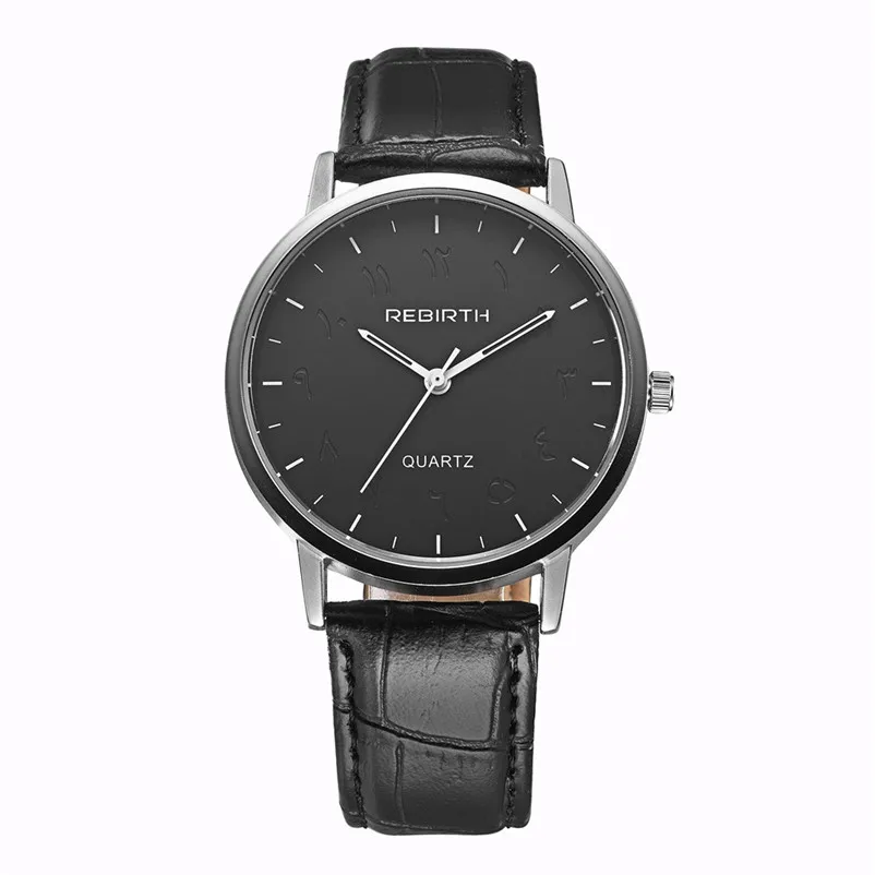 

Watch Men Fashion Men's Clock Leisure Simple Leather Quartz Wrist Watch relogio masculino drop shipping