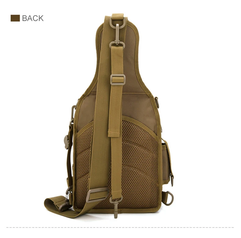 Bolsa de Peito Militar do Exército Cinto Tático Sling Bolsas Mochila Molle Caça Mochilas Ombro Acampamento Pesca Xa663wa 16 Mochilas escal.