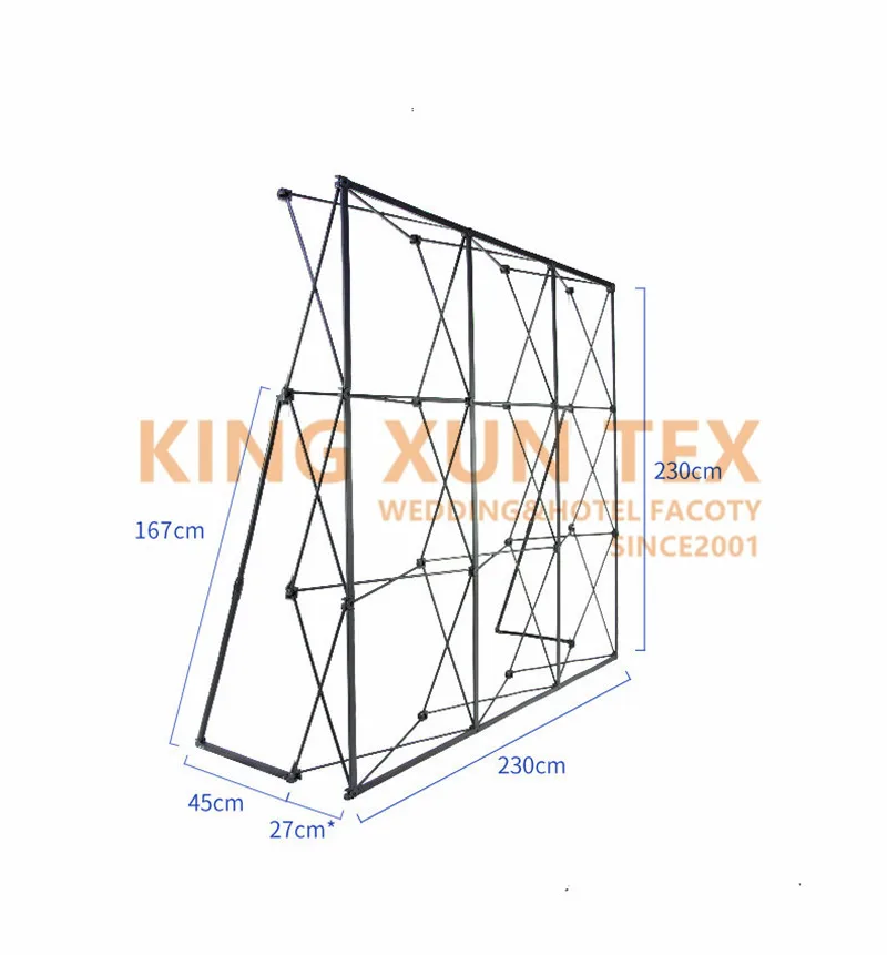 2,3 м металлическая настенная подставка с цветами рамка для фона хорошее качество складная подставка KT доска фон для встречи