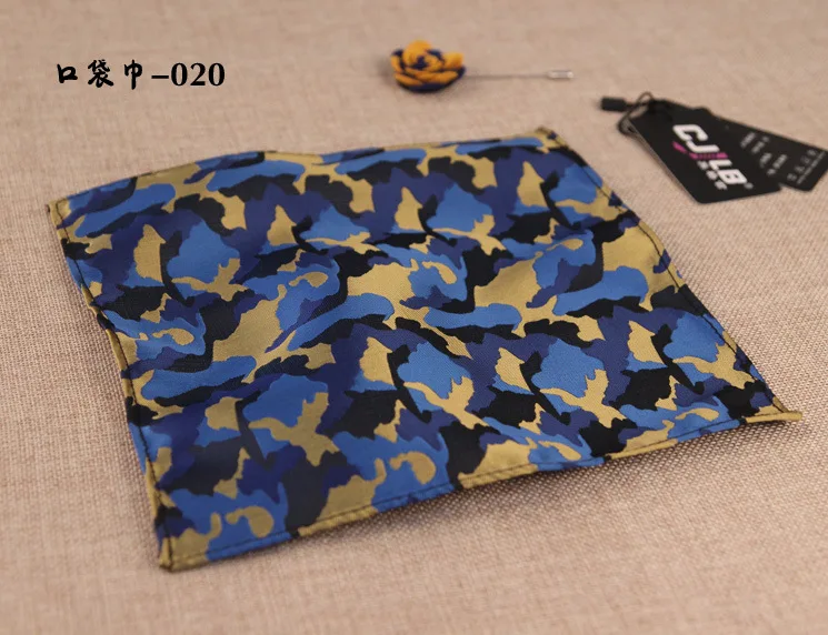 Для мужчин платок полиэстер тканые черный Игральная кость узор Hanky Для Мужчин's Бизнес Повседневное квадрат платочек Свадебные Платки