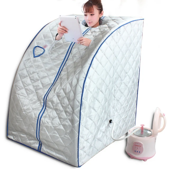 America Local Shipping ! Portable Full Body Spa Wet Steam Sauna Room