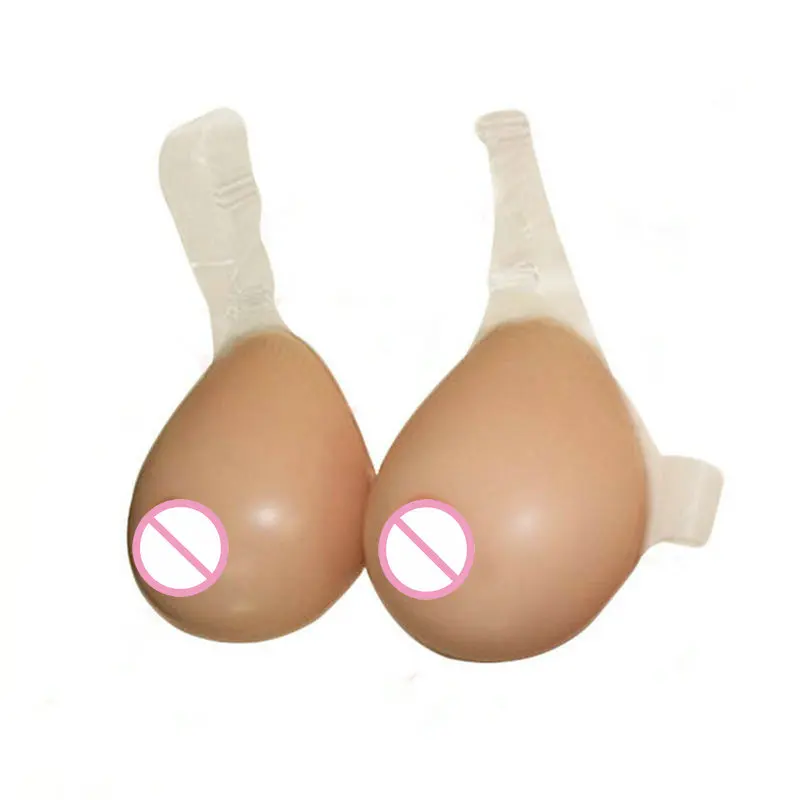 

E-G Cup Teardrop Fake Breast Forms Realistic Silicone Artificial Boob Sexy Chest Bust Tits For Crossdresser & Transgender