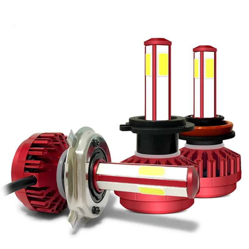 

AZGIANT Super Mini Higher Brightness Headlight 4-Side Lamp 360 Degree no Dead Angle Lighting Cool White 6000K Fog Lamp For Car