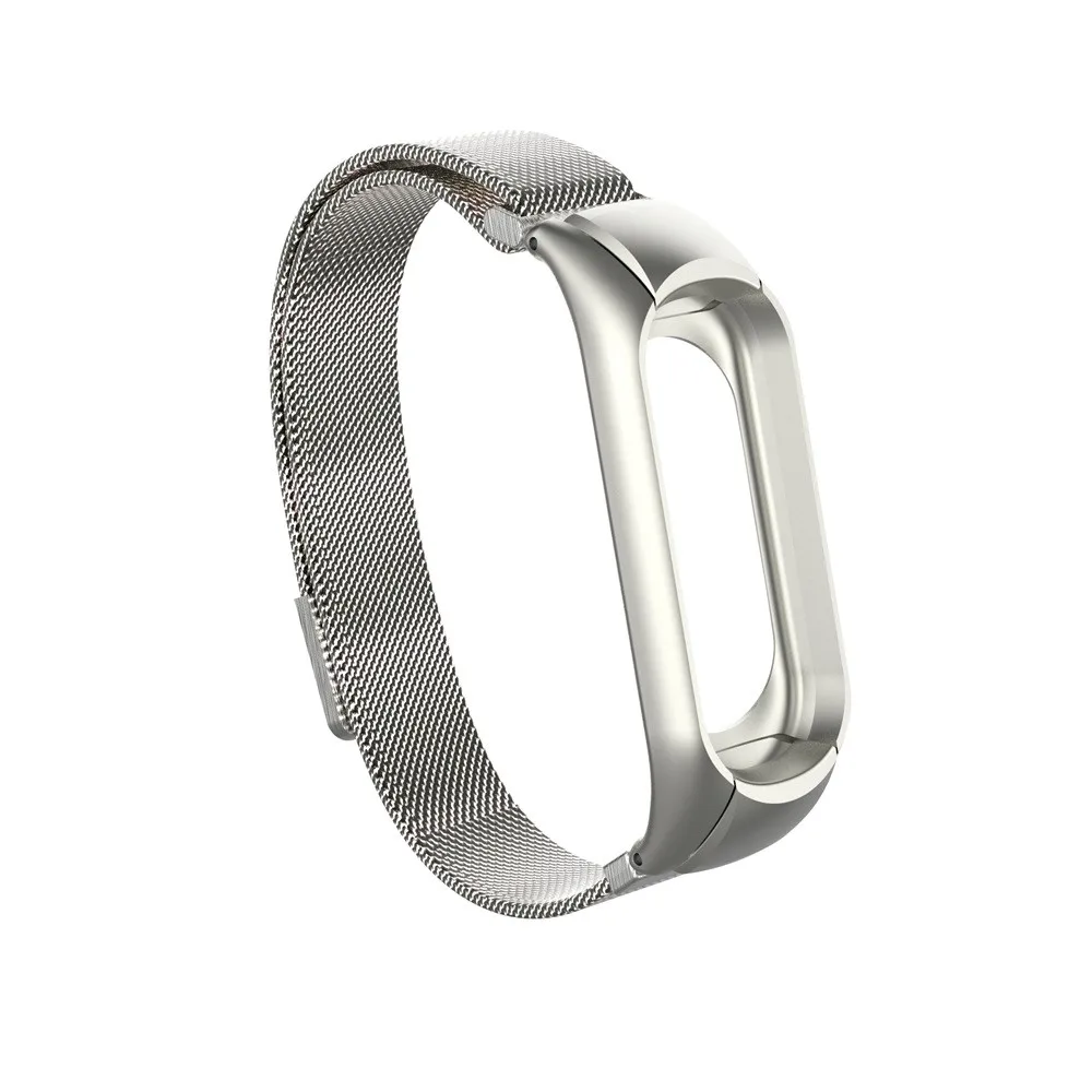 Ремешок сменный из нержавеющей стали для смарт часов Xiaomi Mi Band 3