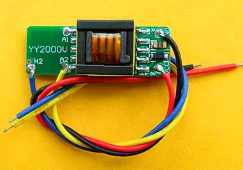 

Free Shipping!!! DC high voltage boost module / DC inverter booster / multi-function micro 2000 volt boost small module