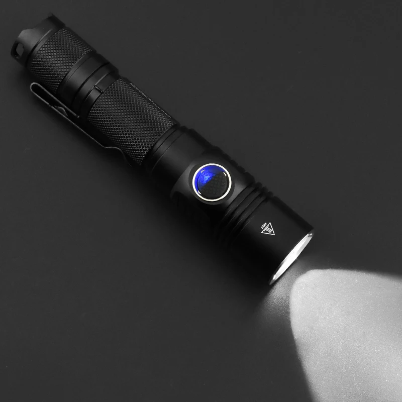 

LED Tactical Flashlight,Super Bright 1000 Lumen XP-L V5 LED EDC Flashlights Portable Outdoor Water Resistant 18650 Torch Light