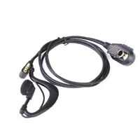 2.5mm/ 3.5mm 1Pin Ear Hook Earphone for Motorola ICOM YAESU Radio Walkie Talkie Earpiece with PTT Mic Walkie Talkie Accessories - Image 2