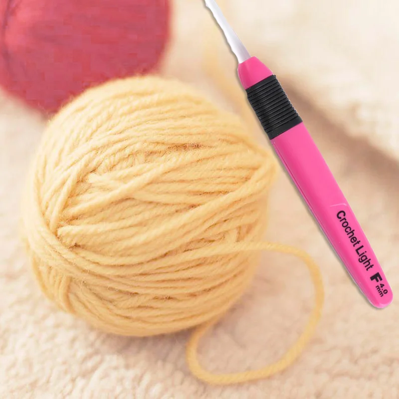 LED Light Up Crochet Lite Knitting Needles Hooks Weave Yarn Sewing