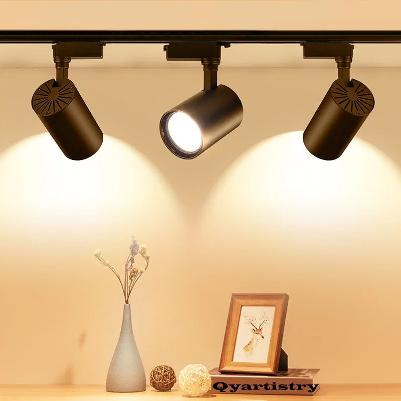 Us 4 8 20 Off Qyartistry Led Track Light Cob Rail Spotlights Lamp Leds Tracking Fixture Spot Lights Bulb For Mall Exhibition In Us 4 8 20 Off Qyartistry Led Track Light Cob Rail Spotlights Lamp Leds Tracking Fixture Spot Lights Bulb For Mall Exhibition In