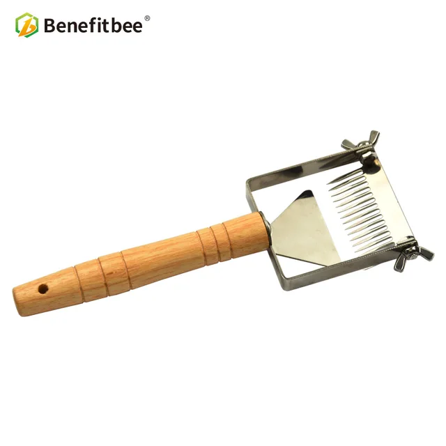 Kivágó Villák Állítható Mézes Betakarítási Kaparó Eltávolítása Léptető Szerszám Fésű Méhészet Méhkultúra Előnye - Image 3