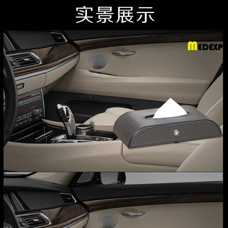 

car tissue box Home Car Napkin Paper box Sunshade Storage Bag Tissue Paper Holder Storage Elegant Royal Car Styling