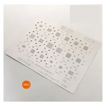 PM8916 PM8922 PM8921 PM8917 PM8953 PM8841 BGA трафарет реболлинга булавки BGA прямого нагрева шаблон 0,12 мм толщина анти барабана