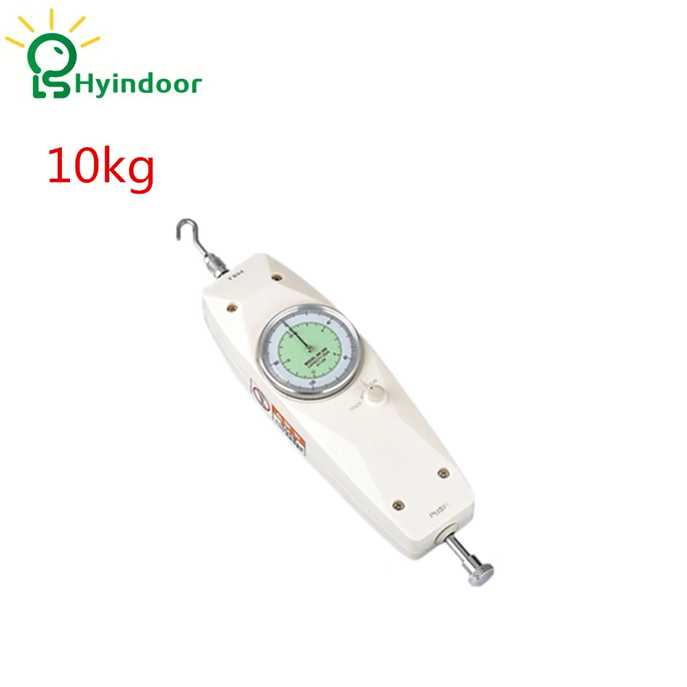 

10kg ALB Analog Push Pull Force Gauge Tension Meter Pointer Dynamometer Measuring Instruments Thrust Torque Tester