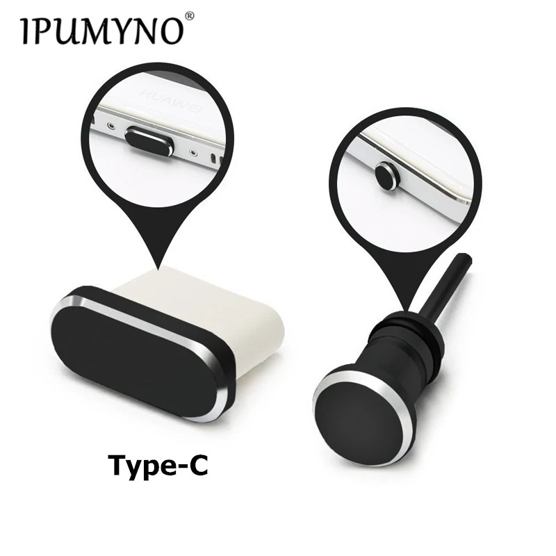 IPUMYNO Type C Phone Charging Port 3 5mm Earphone Jack Sim Card Type C Anti Dust
