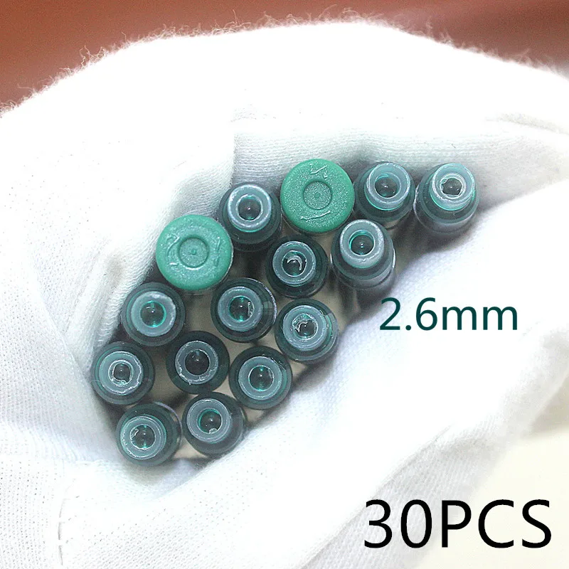 Red Fountain Pen Ink Cartridges - Universal Fit, 2.6mm Refills for School and Office Stationery