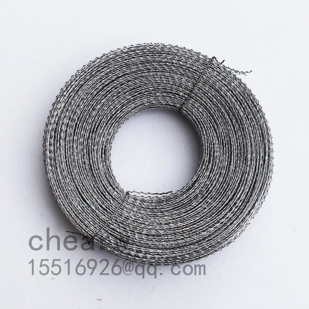 2strands twisted together thread iron meter seal wire diameter of 0.6mm 60m per coil thread leadsealing