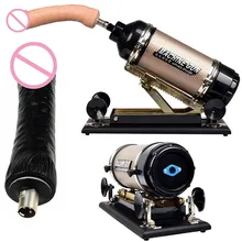 Automatic Sex Machine Multi-speed Adjustable with Thrusting Big Dildo Female Masturbation Toys Love Machine for Couples E5-1-62