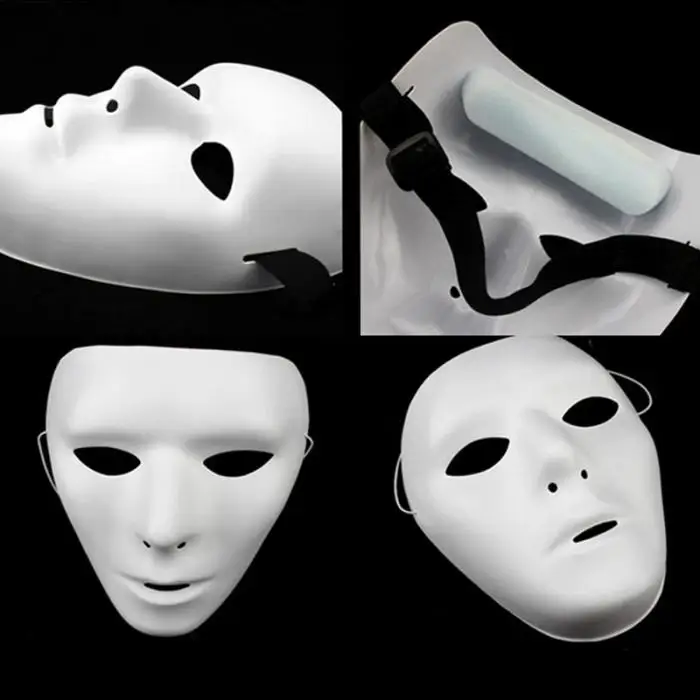 Jabbawockeez маска пластиковая светящаяся маска для всего лица Модные поппиновые танцевальные костюмы для команды вечерние реквизиты для Хэллоуина аксессуары SL