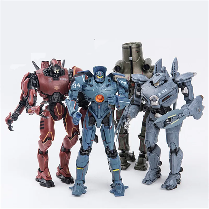 NECA Pacific Rim Jaeger Mech Striker Eureka Robot Action Figure Collector Toys